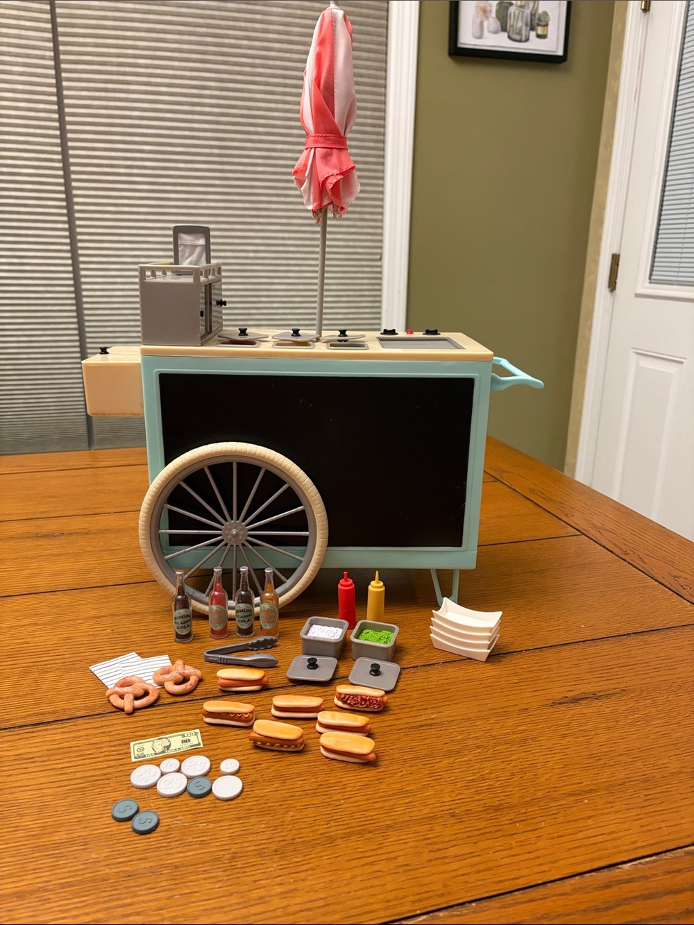 Our Generation Hot Dog Cart